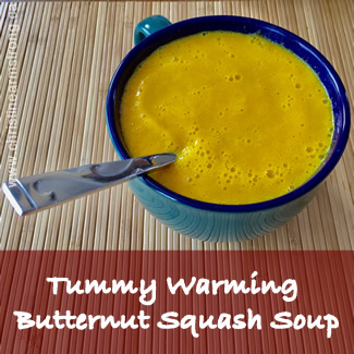 Tummy Warming Butternut Squash Soup